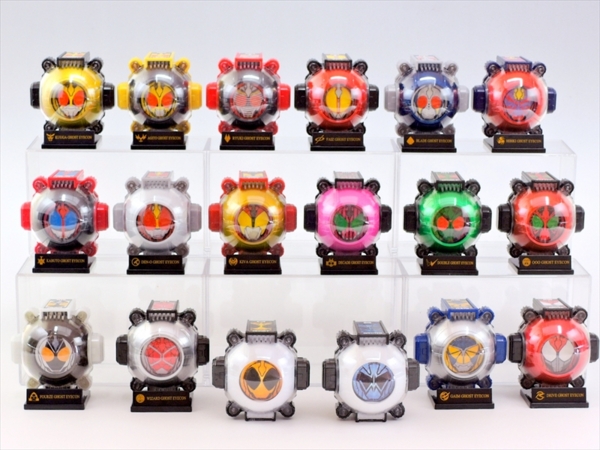 レジェンドライダーゴーストアイコンセット レビュー - YOの玩具箱