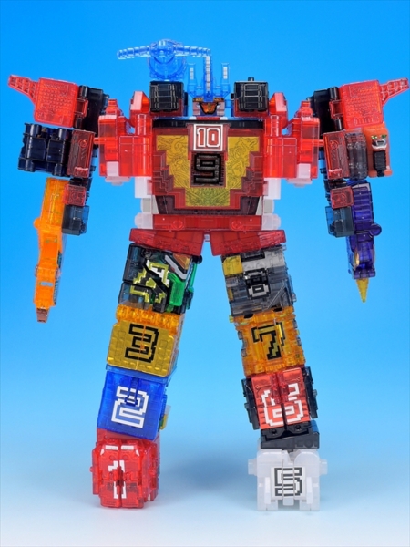 ミニプラ　動物戦隊　ジュウオウジャー　クリア　ワイルドトウサイドデカキング　食玩 ミニプラ 動物戦隊 ジュウオウジャー クリア ワイルドトウサイド