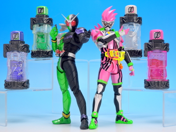 DX仮面ライダーW・エグゼイドフルボトルセットで遊ぼう！ - YOの玩具箱