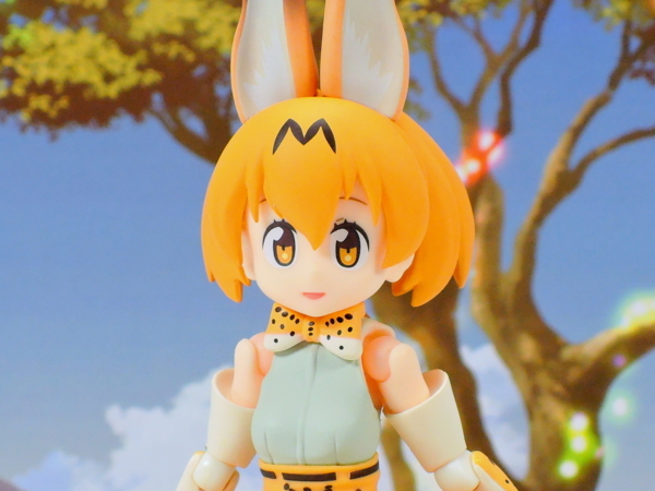 figma けものフレンズ サーバル ノンスケール ABS&amp;PVC製 塗装済み可動フィギュア figma サーバル