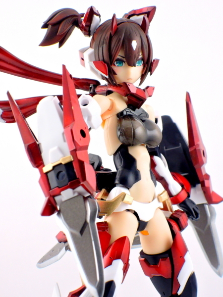 メガミデバイス オリジナル改造 塗装 st-gear RASCALヘッド 朱羅他 製作レビュー】#メガミデバイス 朱羅 忍者 枢 を1/12バイク Kawasaki