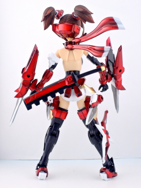 メガミデバイス オリジナル改造 塗装 st-gear RASCALヘッド 朱羅他 製作レビュー】#メガミデバイス 朱羅 忍者 枢 を1/12バイク Kawasaki