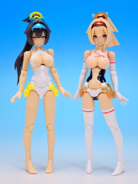 メガミデバイス 朱羅 忍者&弓兵【蒼衣】 Amazon | メガミデバイス 朱羅 忍者 蒼衣 全高約140mm 1/1