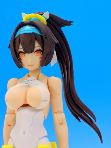 メガミデバイス 朱羅 弓兵 蒼衣 を作る その3 Yoの玩具箱