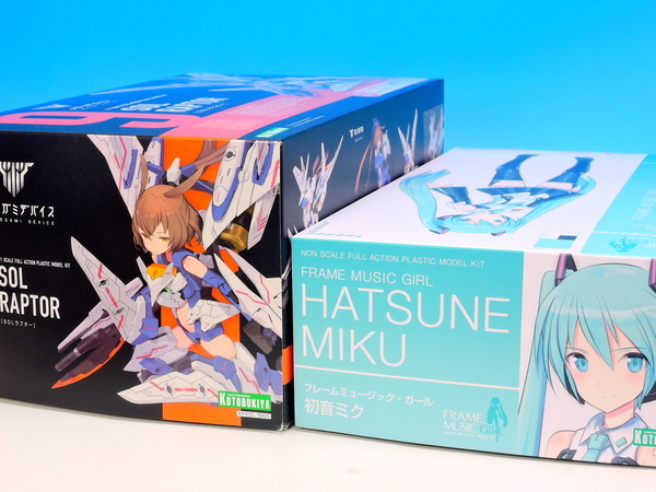 アリス・ギア・アイギス × メガミデバイス ラプター コラボの巻