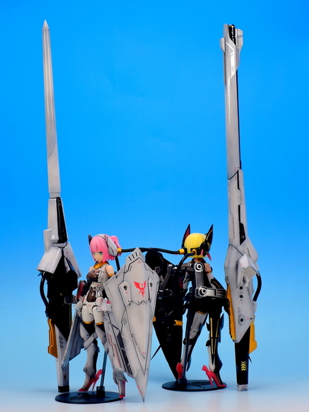 メガミデバイス BULLET KNIGHTS ランサー を作る！ その3 - YOの玩具箱