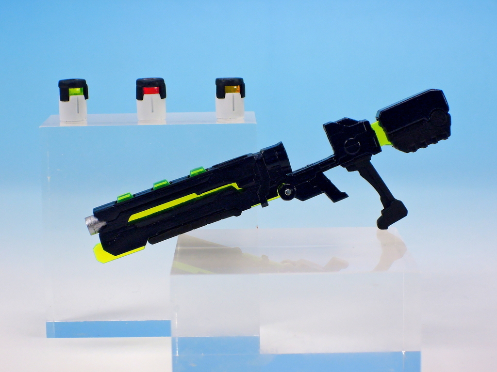 K-works アクリル武装 ・BNカタナ・CCSライフル「ラーチャー