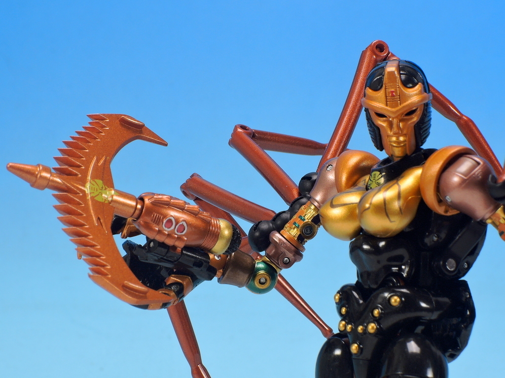 MP-46 ブラックウィドー（ビーストウォーズ） で遊ぶ！ - YOの玩具箱