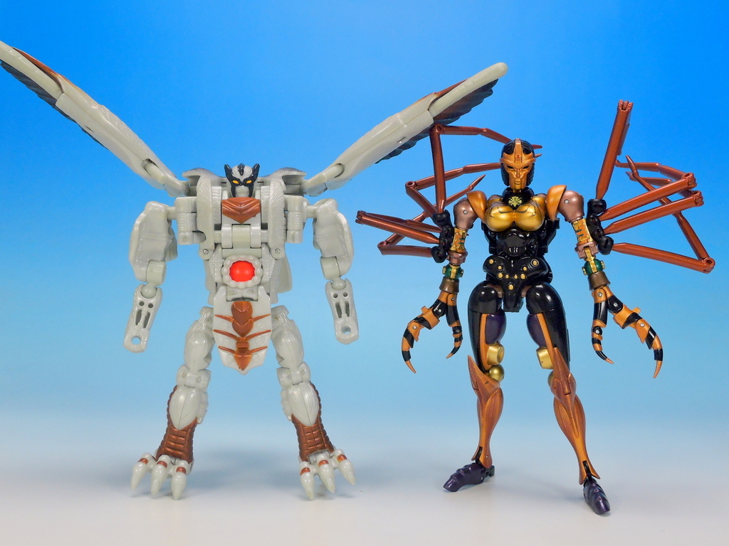 MP-46 ブラックウィドー(ビーストウォーズ) で遊ぶ! - YOの玩具箱 MP-46 ブラックウィドー(ビーストウォーズ) で遊ぶ! - YOの玩具箱