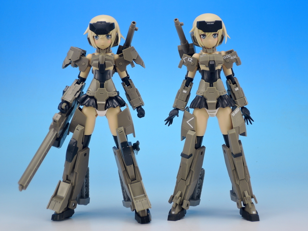 フレームアームズ・ガール 轟雷改ver.2 を作る - YOの玩具箱