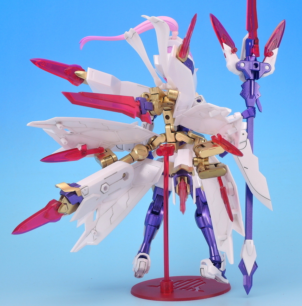 メガミデバイス 朱羅 九尾 を作る その2 - YOの玩具箱