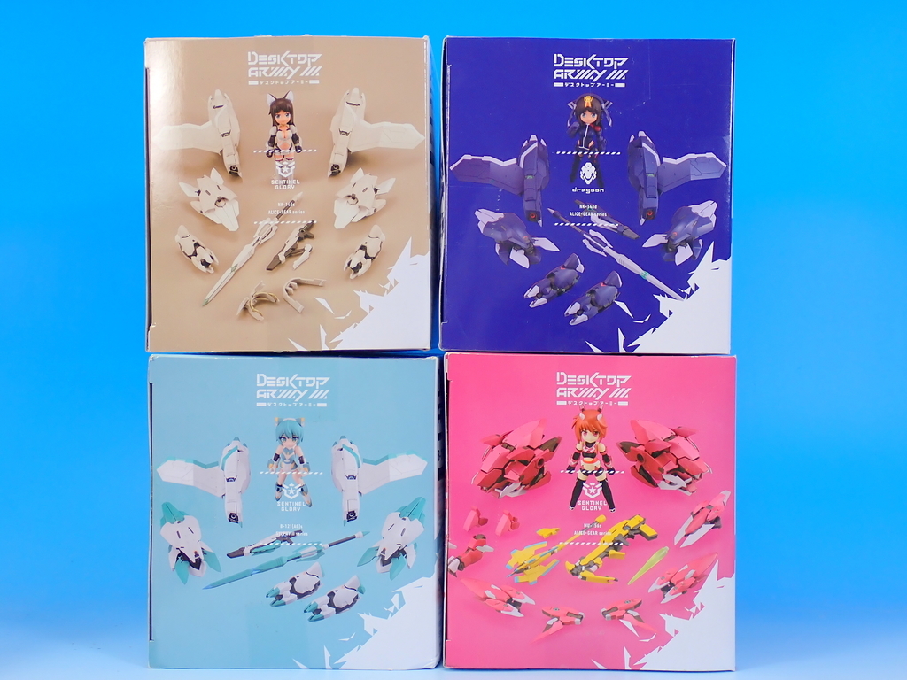 デスクトップアーミー アリス・ギア・アイギス　バージニア＆シタラ　2体セット デスクトップアーミー アリス・ギア・アイギス バージニア