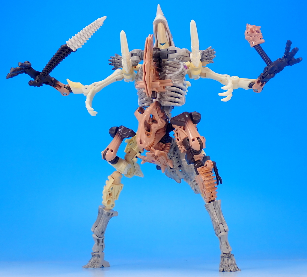 トランスフォーマー キングダム KD EX-08 ウイングフィンガー で遊ぶ