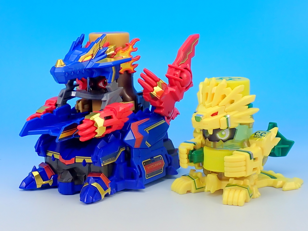 ボトルマン サラファイア&ブラストボス 大討伐セット で遊ぶ