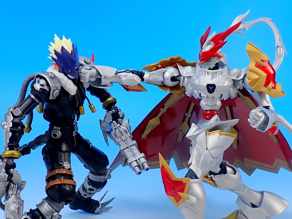 未組立Figure-rise Standard Amplified デュークモン レビュー】Figure-rise Standard Amplified デュークモン