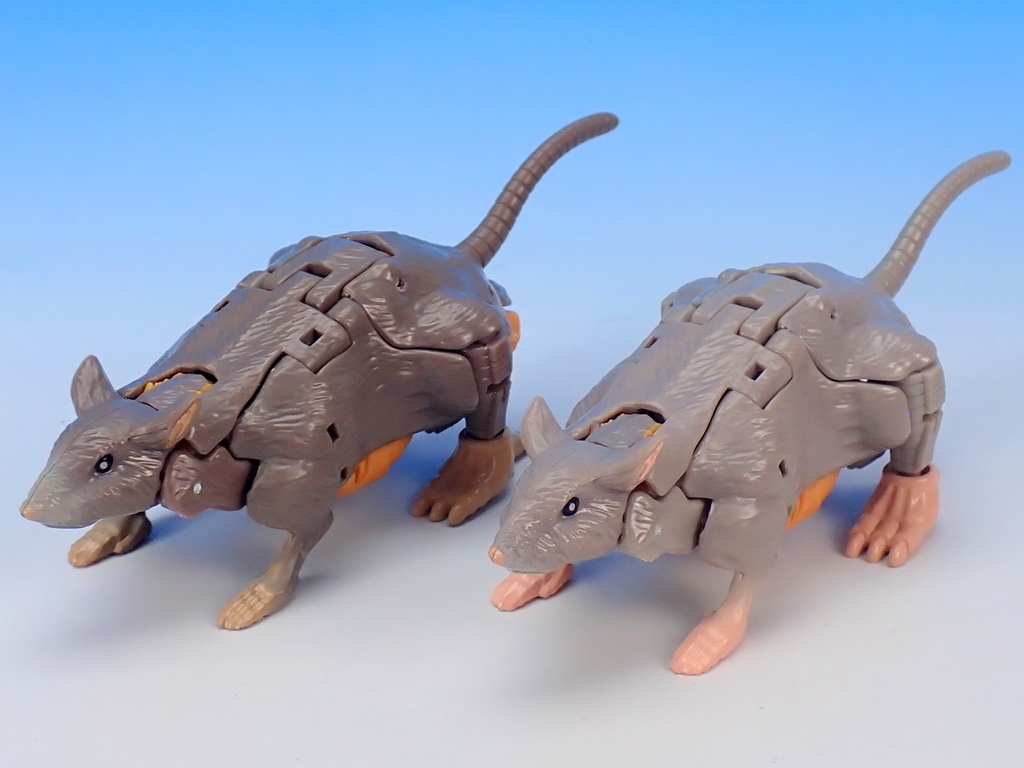 WFC-19 オプティマスプライマル with ラットトラップ で遊ぶ - YOの玩具箱