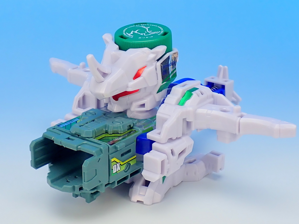 キャップ革命 ボトルマン BOT-40 アロサイダーDX で遊ぶ - YOの