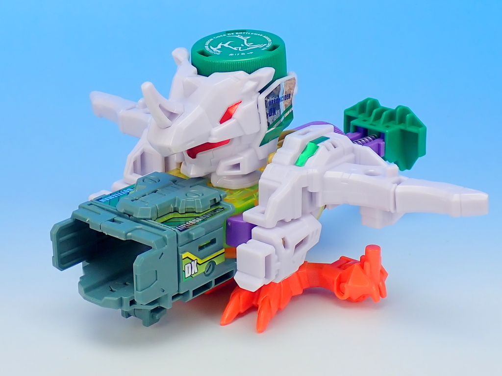 キャップ革命 ボトルマン BOT-40 アロサイダーDX で遊ぶ - YOの