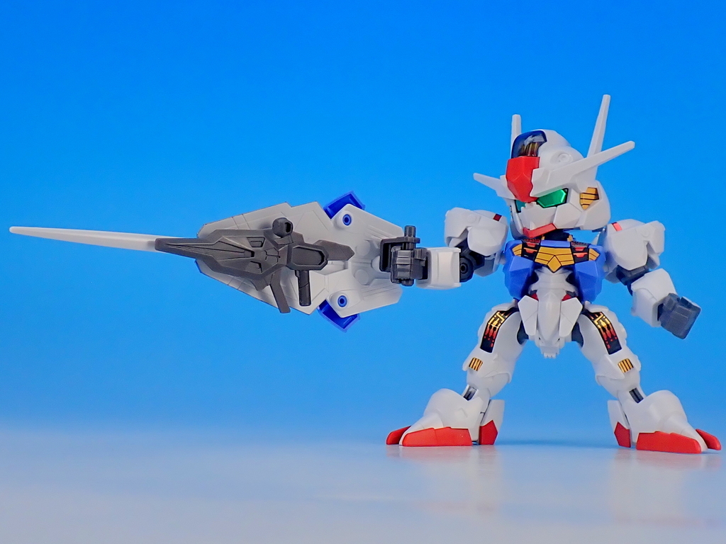 SDガンダム EXスタンダード ガンダムエアリアル をつくる - YOの玩具箱
