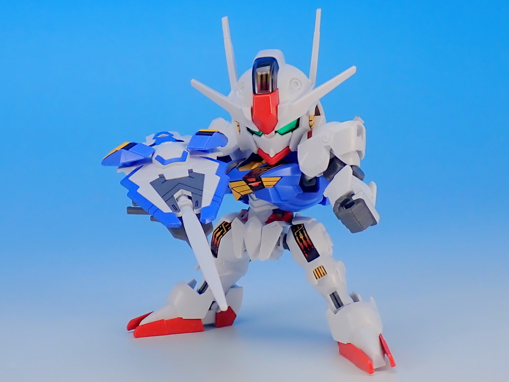 SDガンダム EXスタンダード ガンダムエアリアル をつくる - YOの玩具箱