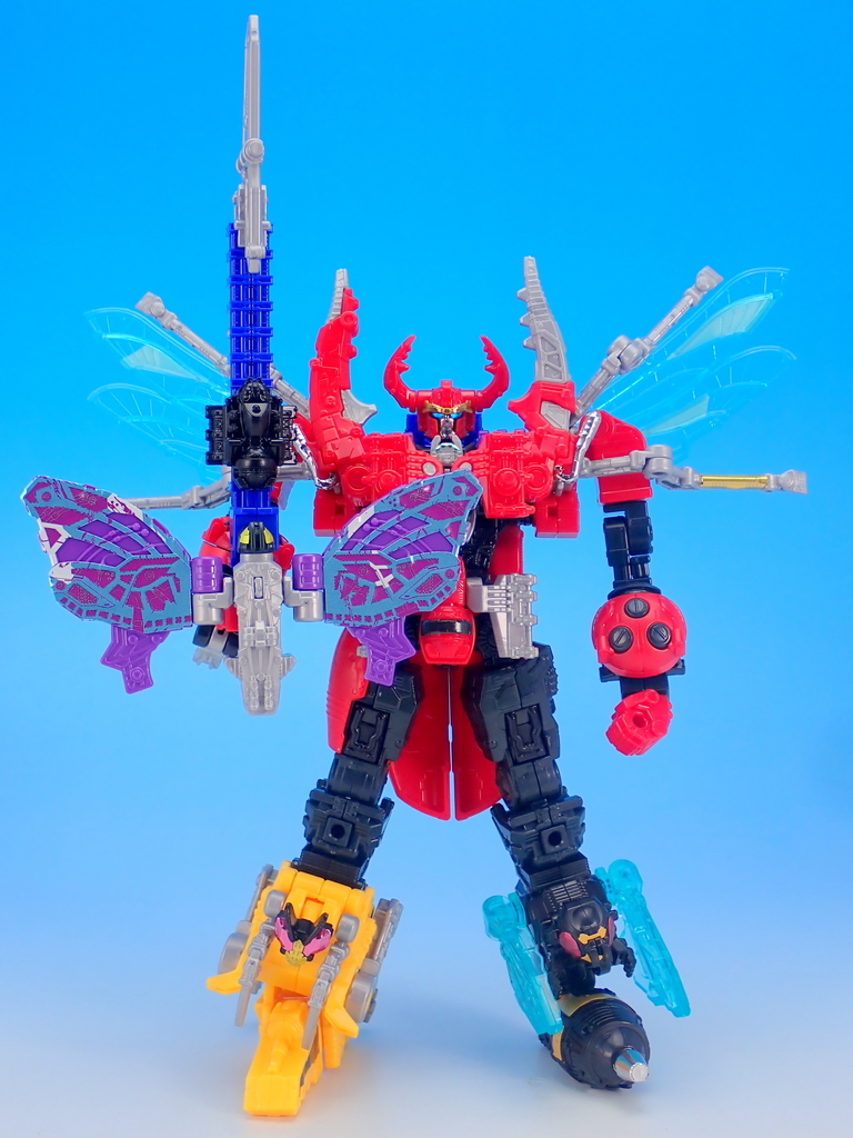 ミニプラ シュゴッド合体シリーズ01 キングオージャー セットを作る