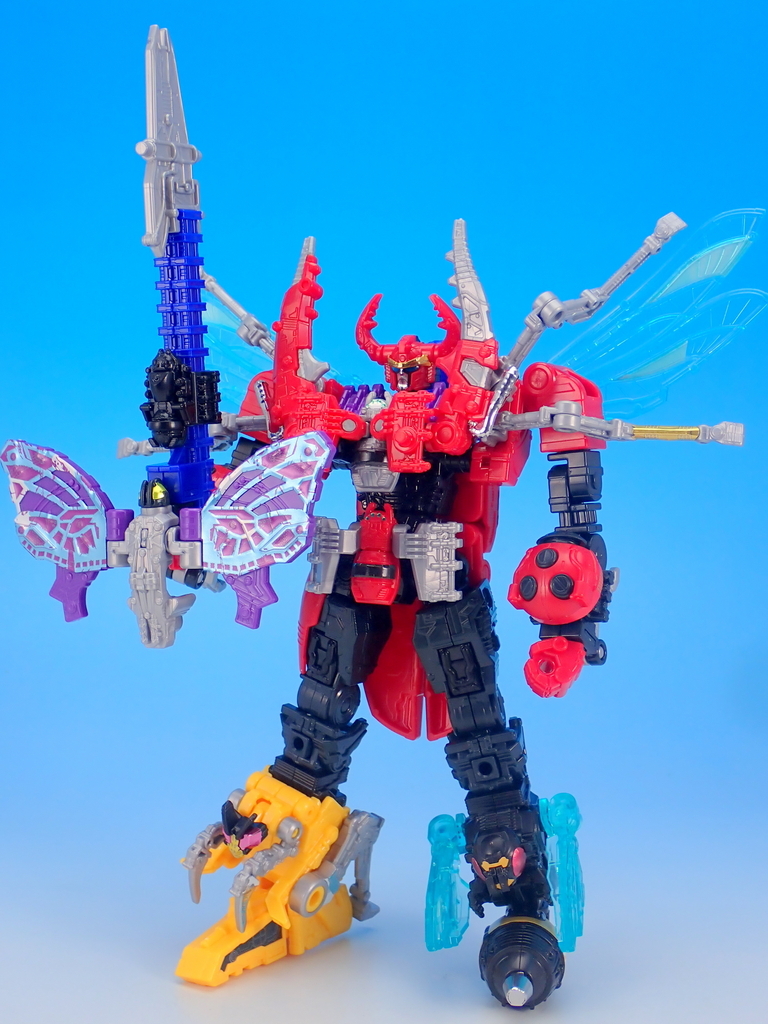 ミニプラ シュゴッド合体シリーズ01 キングオージャー セットを作る