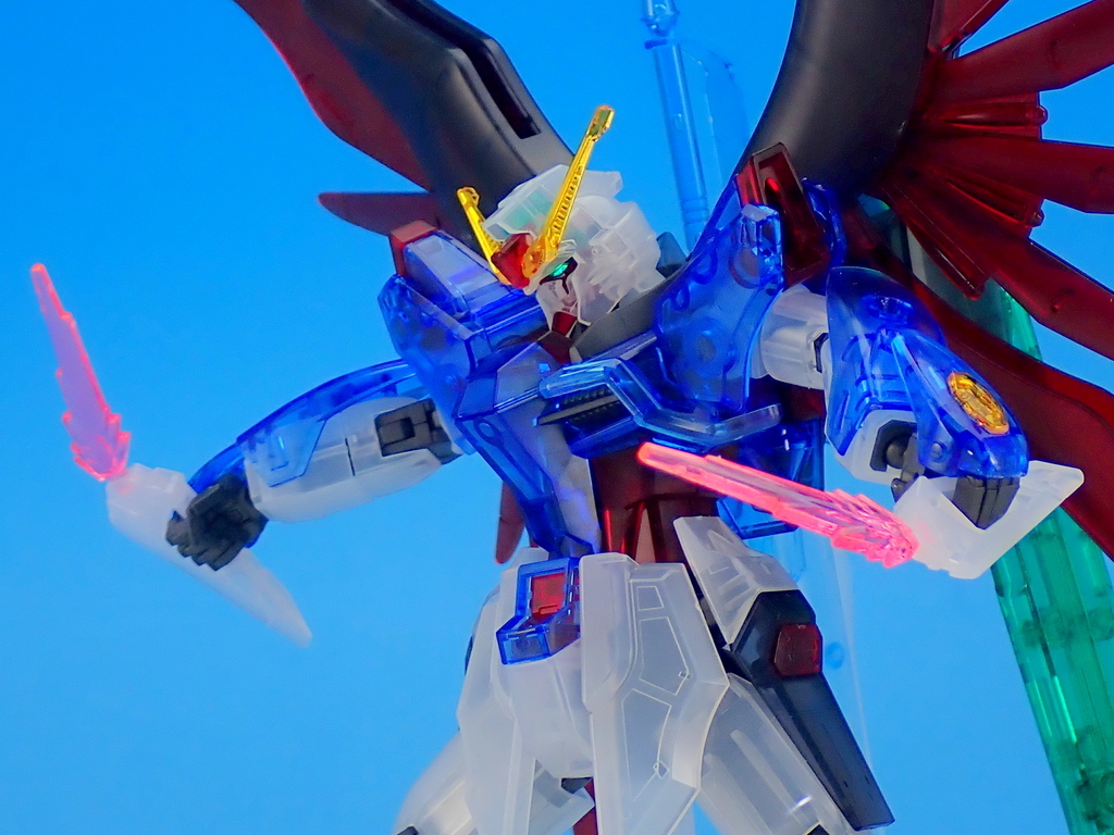HG 1/144 デスティニーガンダム [クリアカラー] を作る - YOの玩具箱