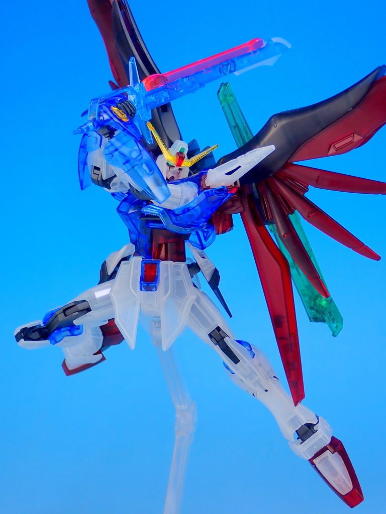 HG 1/144 デスティニーガンダム [クリアカラー] を作る - YOの玩具箱
