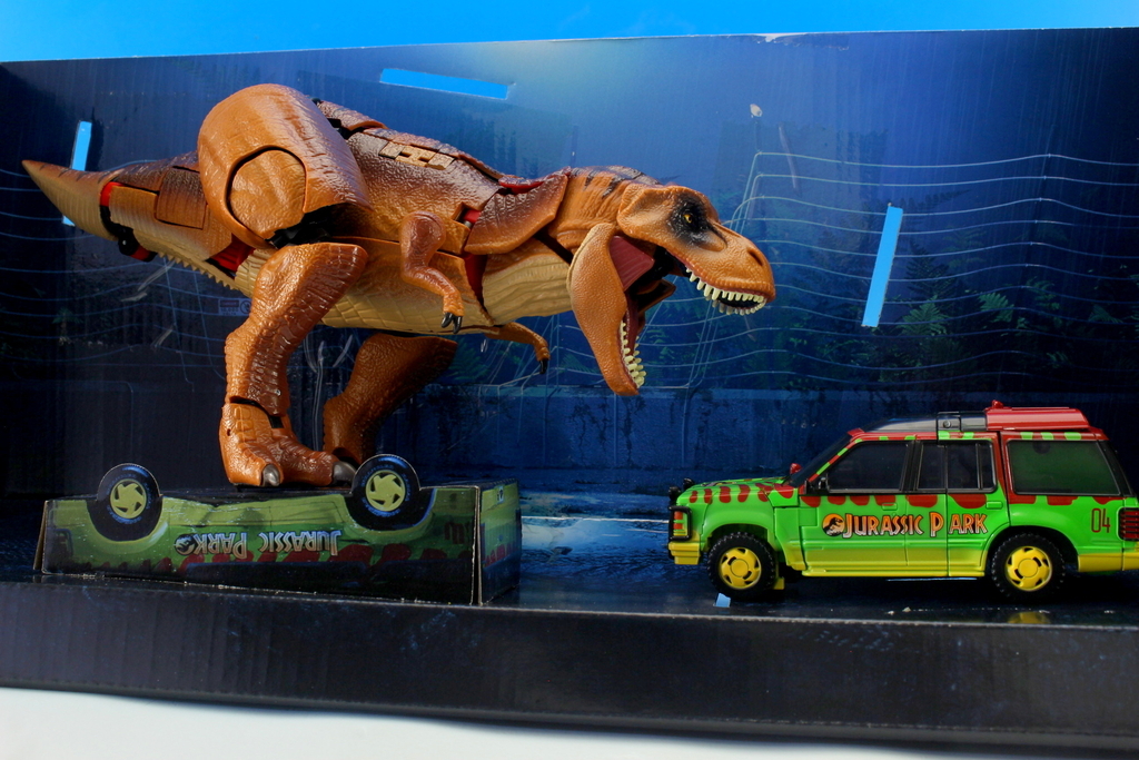 トランスフォーマー　ジュラシックパーク　コラボ あの娯楽大作のアイコンをトランスフォーマー化！「タカラトミーモール