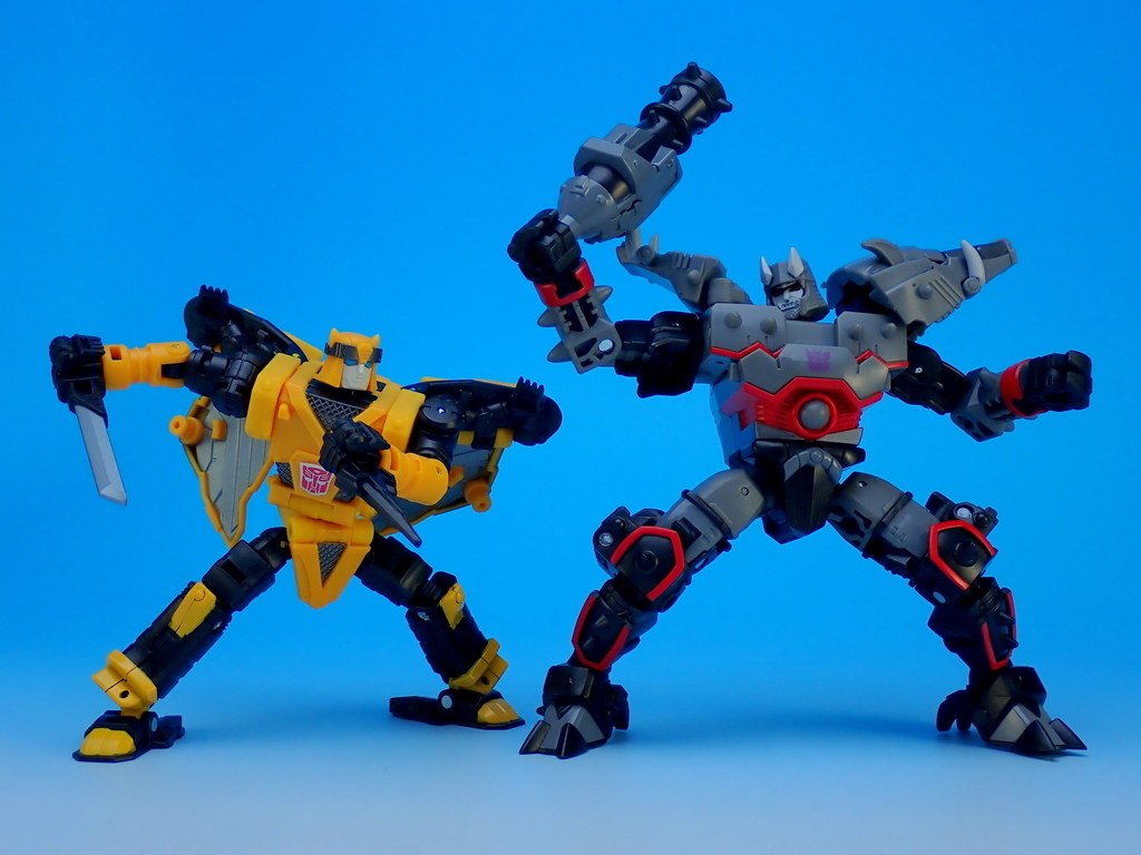 トランスフォーマータイムライン （バンブルビー＆メガトロン） - YOの