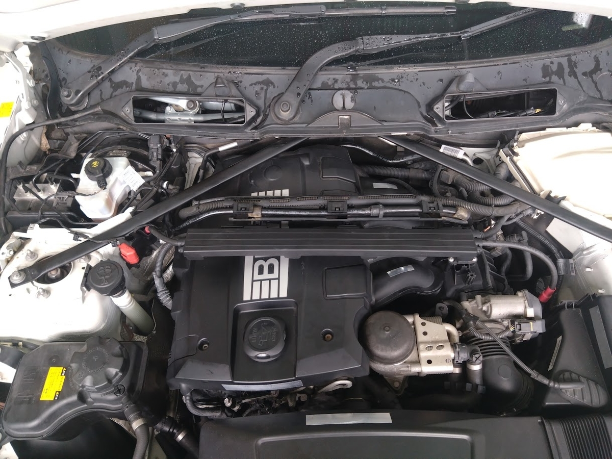 BMW E90 320i オイル漏れ修理 アーバンオート福岡 記録簿