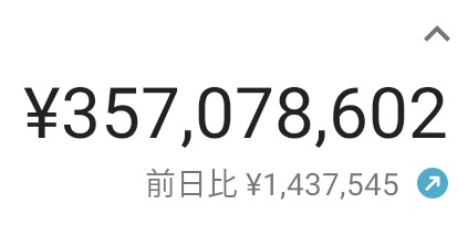 地球PF過去最高値