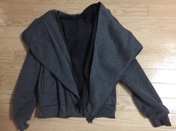 ボリュームフードパーカー楽天