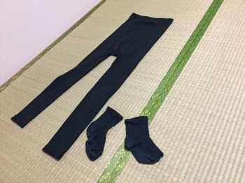 防寒タイツ