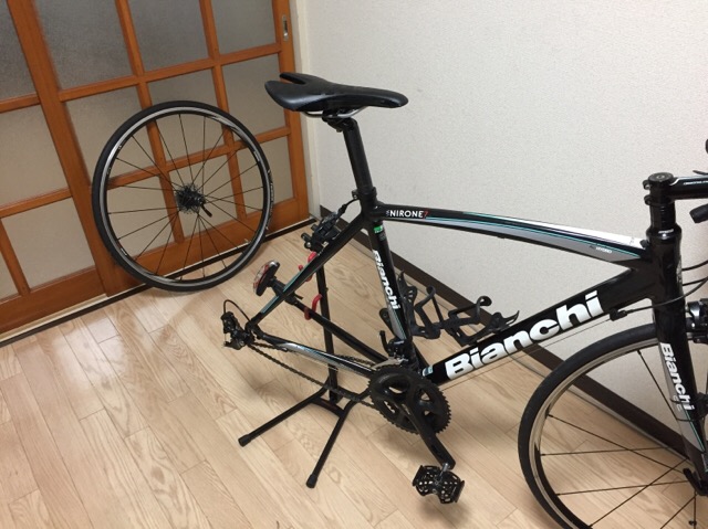 ロードバイクメンテナンススタンド