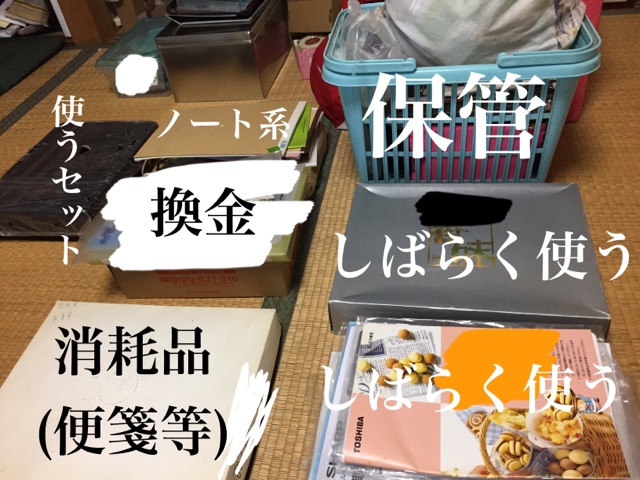 書類の断捨離残したもの