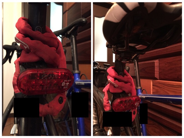 安くて明るい自転車リアライト