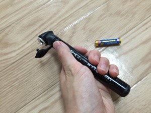 ロードバイク携帯空気入れ