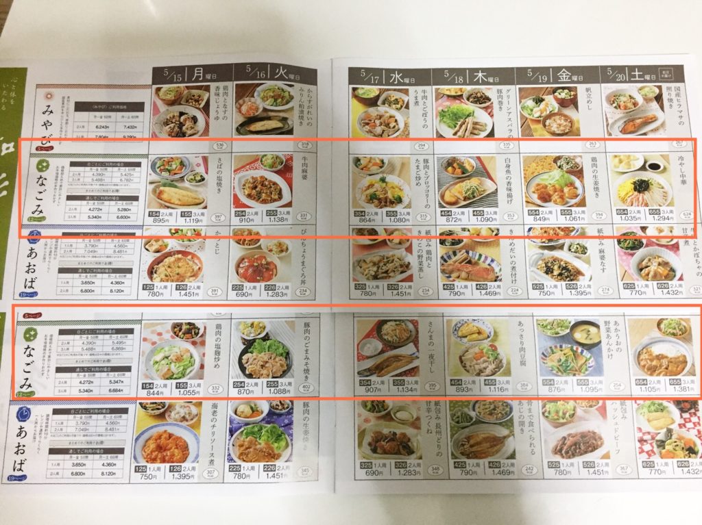 ヨシケイ最安値コース