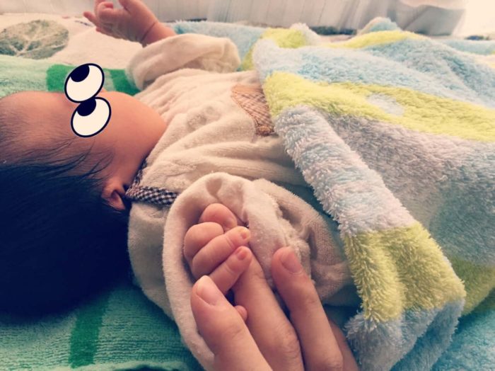 新生児パイルバスタオル大丈夫イメージ