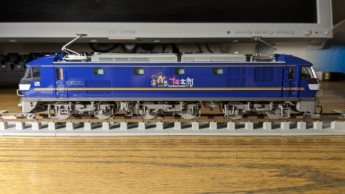 TOMIXのEF210-300(HO-2076)から340号機を整備した - Underber_Yuba