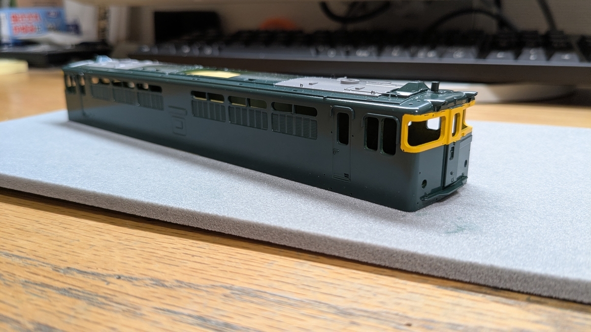 KATOのEF65-1000 後期型(1-306)から1124号機を作る(5) - Underber_Yuba