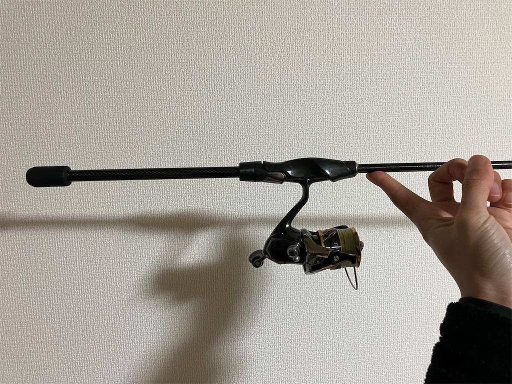 自作ロッドレビュー マグナムクラフト RX5925×R9026×カーボンソリッド