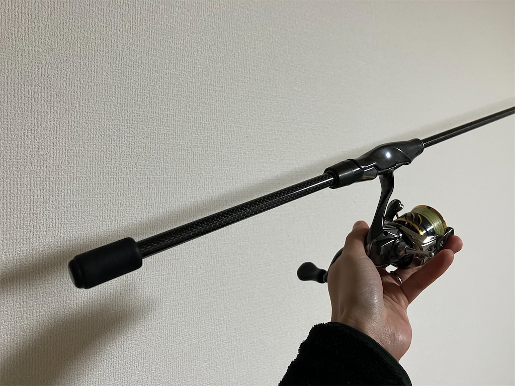 自作ロッドレビュー マグナムクラフト RX5925×R9026×カーボンソリッド