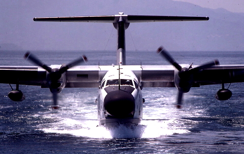 海上自衛隊 飛行艇の展示機 - 用廃機ハンターが行く！