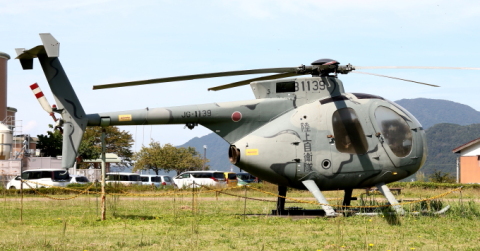 福井県】人希の里公園のOH-6D（撤去済・記録） - 用廃機ハンターが行く！