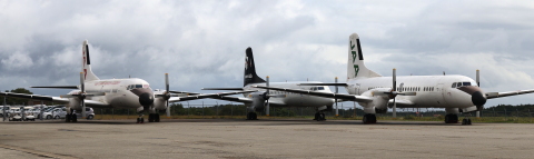 石川県】日本航空学園 石川能登空港キャンパスの展示機・教材機 - 用廃