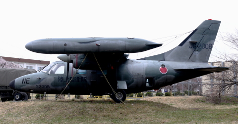 陸上自衛隊 LR-1の展示機 - 用廃機ハンターが行く！