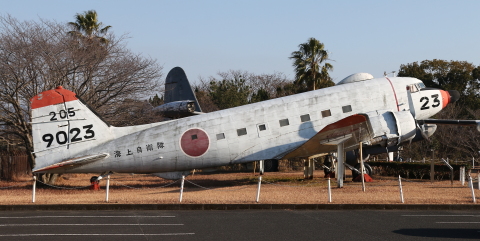 海上自衛隊 展示機R4D-6Q（9023号機） - 用廃機ハンターが行く！