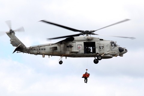 ssks様確認用 SH-60K（救難仕様）機の見分け方 - 用廃機ハンターが行く！